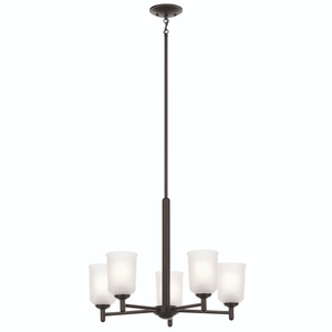 KK43671BK Shailene Mini Chandelier - Black