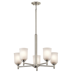 KK43671NI Shailene Mini Chandelier - Brushed Nickel