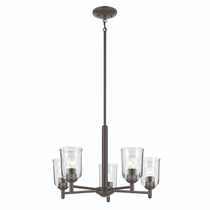 KK43671OZCLR Shailene Mini Chandelier - Olde Bronze