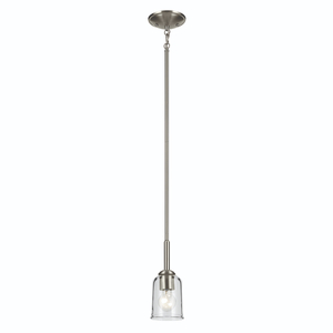 KK43674NICLR Shailene Mini-Pendant Pendant Light - Brushed Nickel