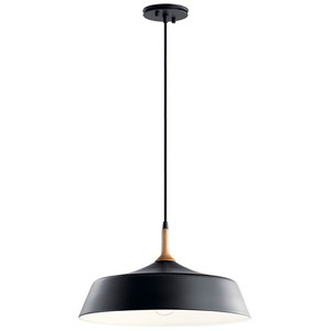 KK43683BK Danika Down Light Pendant Light - Black