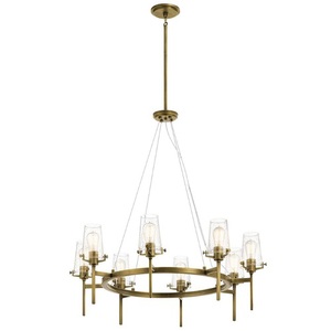 KK43695NBR Alton Mid Sized Chandelier Chandelier - Natural Brass