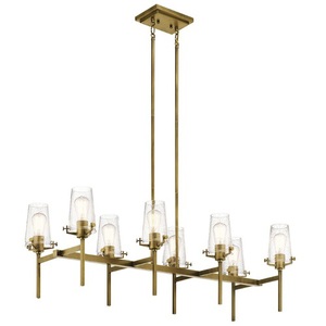 KK43696NBR Alton Linear Pendant Pendant Light - Natural Brass