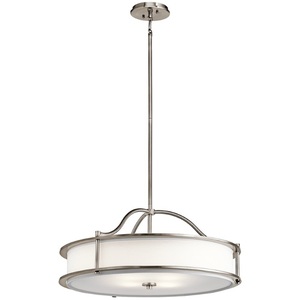 KK43706CLP Emory Drum Pendant Pendant Light - Classic Pewter