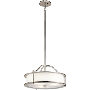 KK43707CLP Emory Drum Pendant Pendant Light - Classic Pewter