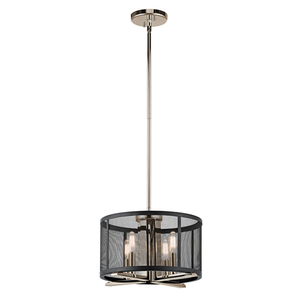 KK43713PN Titus Entrance / Foyer Pendant Light - Polished Nickel