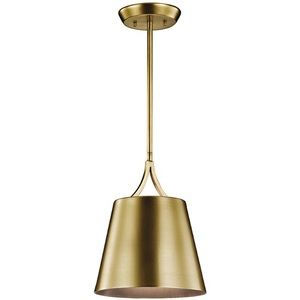 KK43743NBR Maclain Down Light Pendant Light - Natural Brass