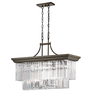 KK43745OZ Emile Mini Chandelier - Olde Bronze