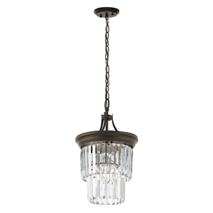 KK43748OZ Emile Down Light Pendant Light - Olde Bronze