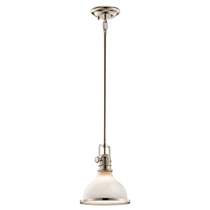 KK43764PN Hatteras Bay Mini-Pendant Pendant Light - Polished Nickel