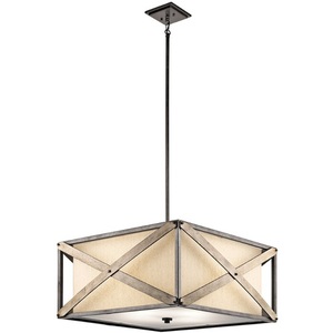 KK43776AVI Cahoon Down Light Pendant Light - Anvil Iron