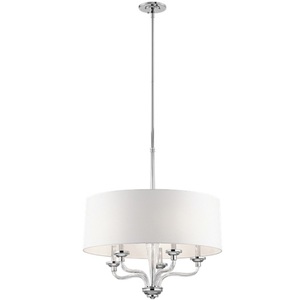 KK43807CH Loula Mini Chandelier - Chrome