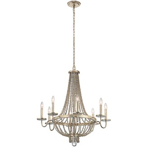 KK43812SGD Birkdale Mid Sized Chandelier Chandelier - Sterling Gold