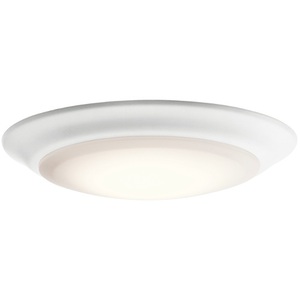 KK43846WHLED27B Flush Mount Ceiling Light - White