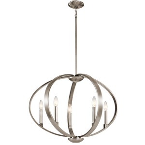 KK43871CLP Elata Up Light Pendant Light - Classic Pewter