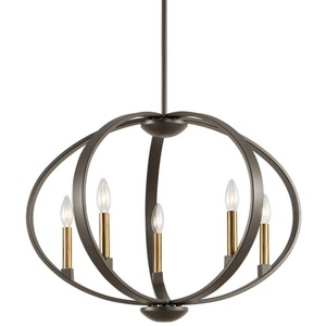 KK43871OZ Elata Up Light Pendant Light - Olde Bronze