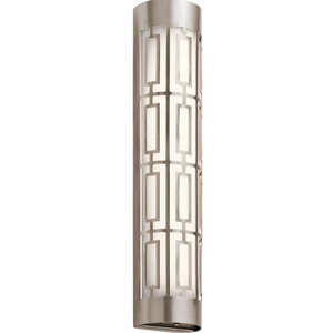 KK43880CLPLED Empire 3 Bulb Bathroom Lighting - Classic Pewter