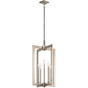 KK43902CLP Cullen Entrance / Foyer Pendant Light - Classic Pewter