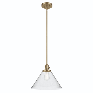 KK43905NBR Avery Down Light Pendant Light - Natural Brass