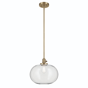 KK43911NBR Avery Down Light Pendant Light - Natural Brass