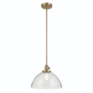 KK43912NBR Avery Down Light Pendant Light - Natural Brass