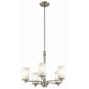 KK43923NI Joelson Mid Sized Chandelier Chandelier - Brushed Nickel