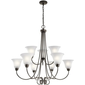 KK43939OZL16 Bixler Mid Sized Chandelier Chandelier - Olde Bronze