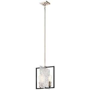 KK43979BK Forge Entrance / Foyer Pendant Light - Black