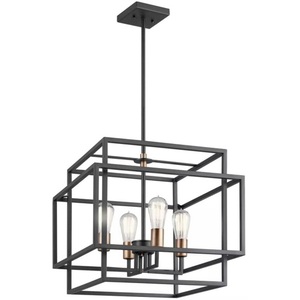 KK43984BK Taubert Entrance / Foyer Pendant Light - Black