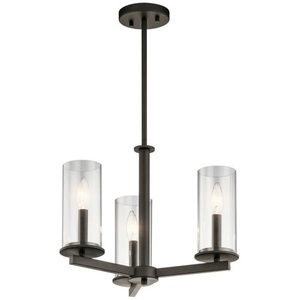 KK43997OZ Crosby Mini Chandelier - Olde Bronze