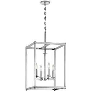 KK43998CH Crosby Entrance / Foyer Pendant Light - Chrome