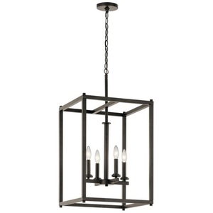 KK43998OZ Crosby Entrance / Foyer Pendant Light - Olde Bronze