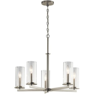 KK43999NI Crosby Mid Sized Chandelier Chandelier - Brushed Nickel