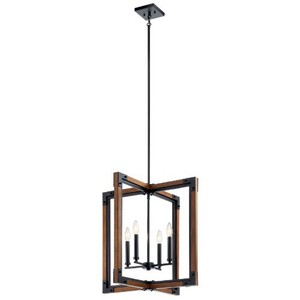 KK44044AUB Marimount Entrance / Foyer Pendant Light - Auburn Stained