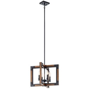 KK44046AUB Marimount Entrance / Foyer Pendant Light - Auburn Stained Finish