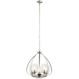 KK44060NI Tuscany Mini Chandelier - Brushed Nickel