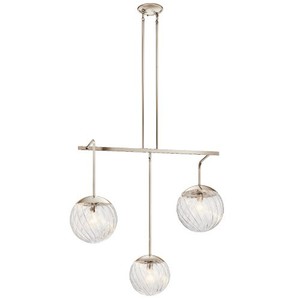 KK44131PN Amaryliss Multi Light Pendant Light - Polished Nickel