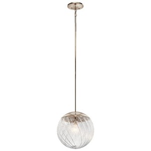 KK44132PN Amaryliss Down Light Pendant Light - Polished Nickel