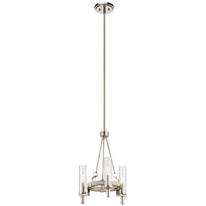 KK44286WWW Telan Mid Sized Chandelier Chandelier - White Washed Wood