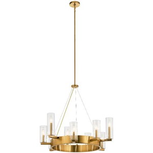 KK44315FXG Cleara Mid Sized Chandelier Chandelier - Fox Gold