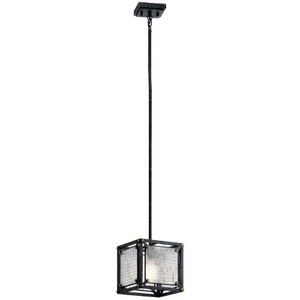 KK44335DBK Steel Mini-Pendant Pendant Light - Distressed Black