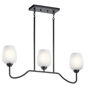 KK44379BK Valserrano Linear Pendant Pendant Light - Black