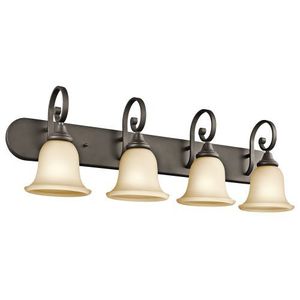 KK45056OZ Monroe 4 or More Bulb Bathroom Lighting - Olde Bronze