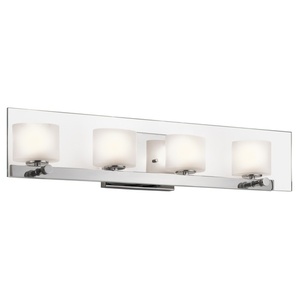 KK45173CH Como 4 or More Bulb Bathroom Lighting - Chrome