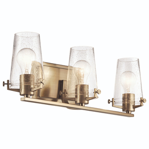 KK45297CPZ Alton 3 Bulb Bathroom Lighting - Champagne Bronze