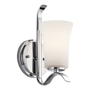 KK45374CH Armida 1 Bulb Wall Sconce - Chrome