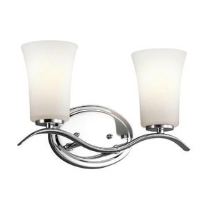 KK45375CH Armida 2 Bulb Bathroom Lighting - Chrome