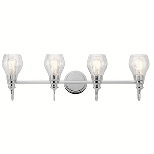 KK45393CH Greenbrier 4 or More Bulb Bathroom Lighting - Chrome