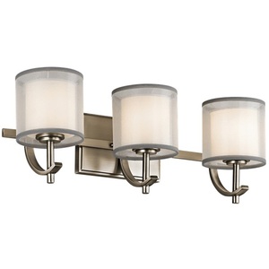 KK45451AP Tallie 3 Bulb Bathroom Lighting - Antique Pewter