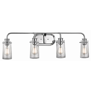 KK45460CH Braelyn 4 or More Bulb Bathroom Lighting - Chrome